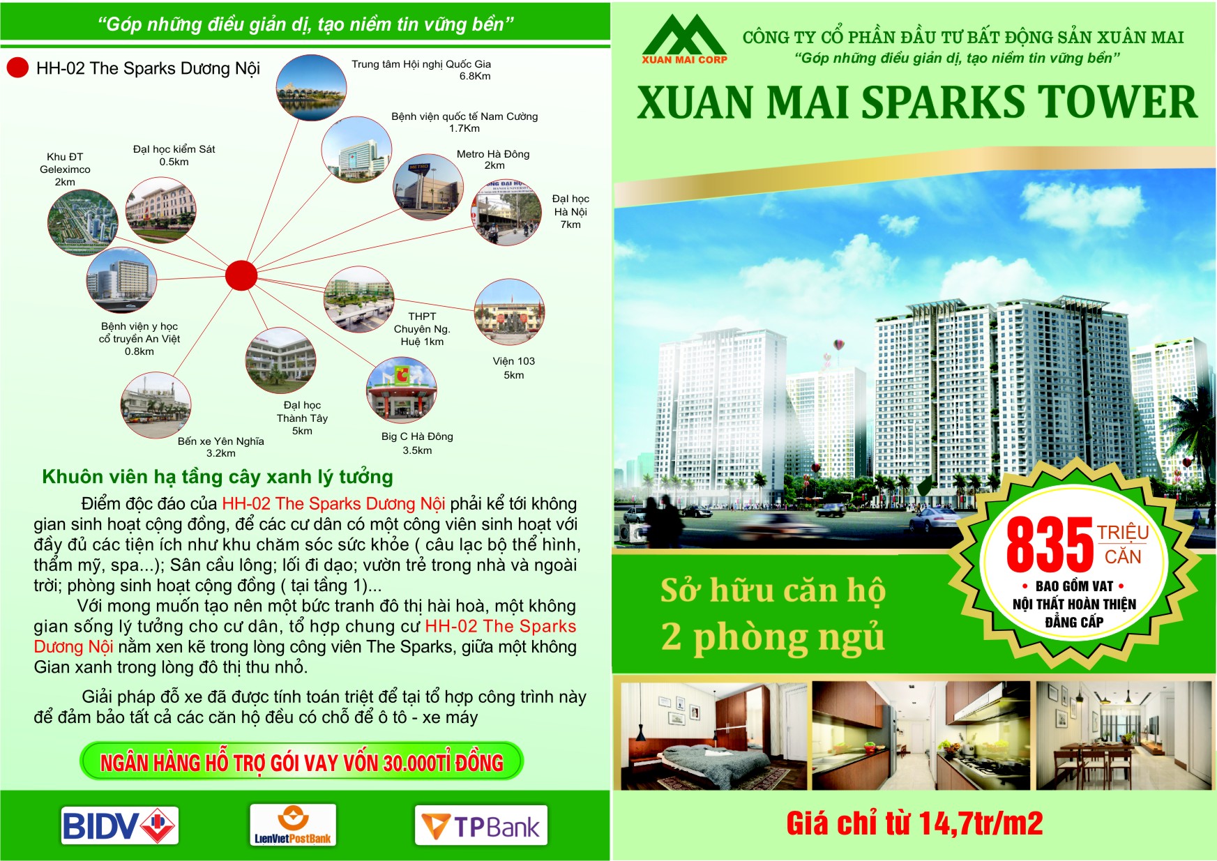 Giới thiệu Xuân Mai Sparks Tower